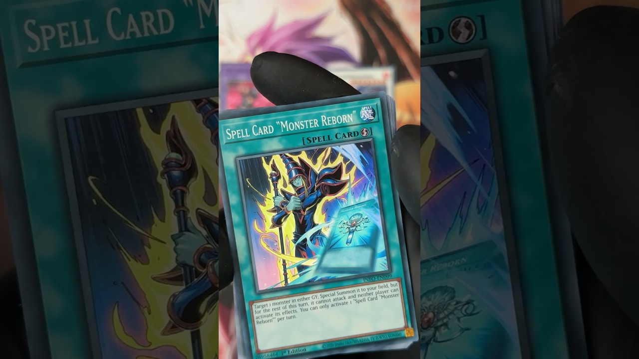 MONSTER REBORN #yugioh #yugiohcommunity #yugiohcards #tradingcards #tradingcardgame #tradingcard