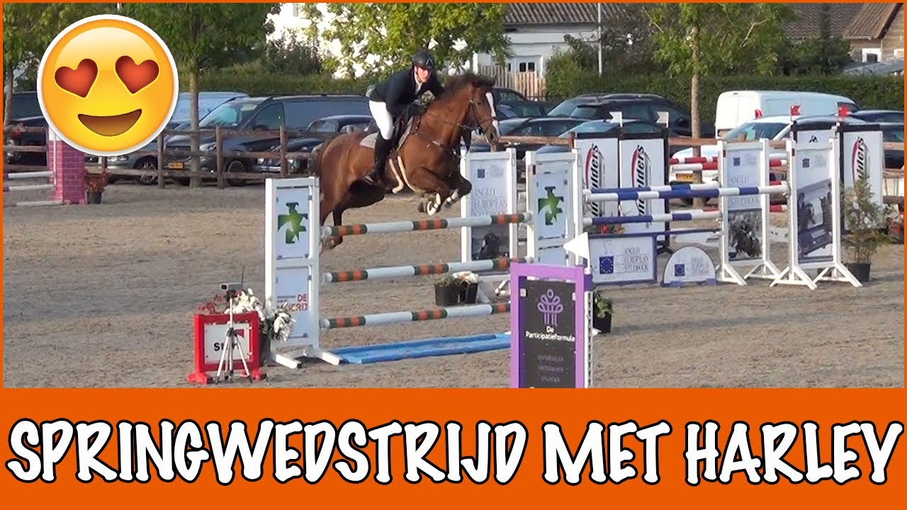 Esra gaat naar een springwedstrijd!!! | PaardenpraatTV
