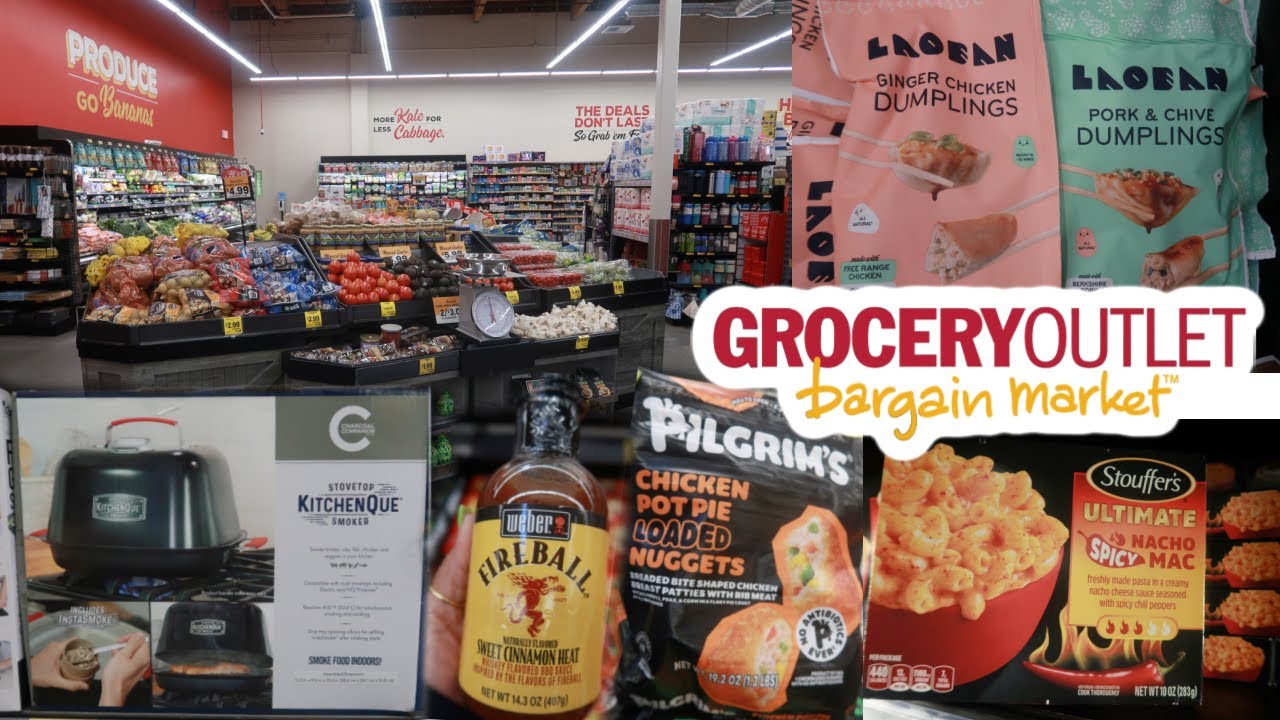 GROCERY OUTLET * LET'S SEE WHAT THEY HAVE...