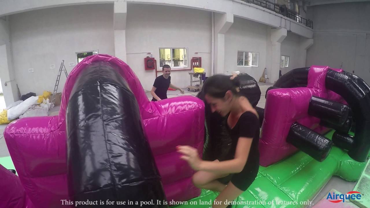 Airquee's 15m Eradicator Pool Inflatable