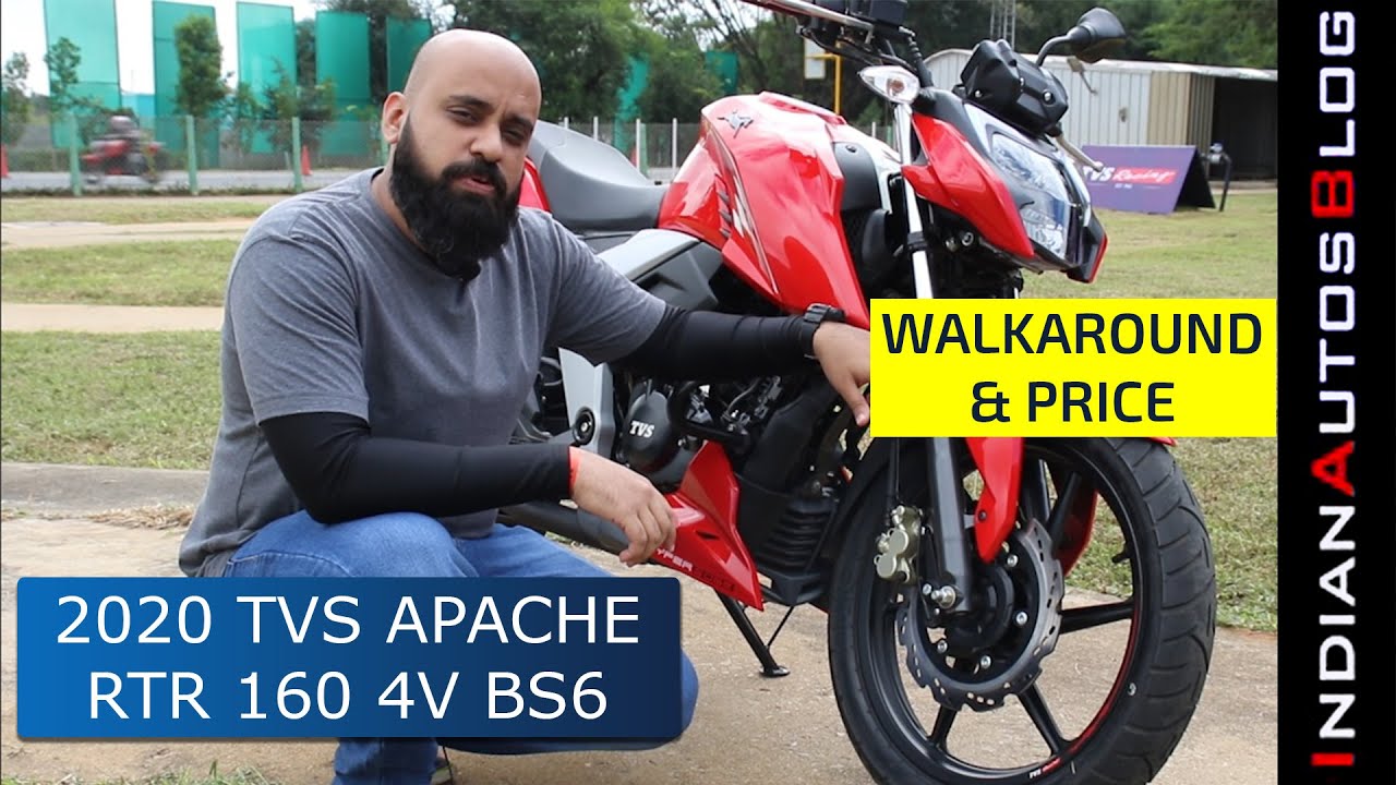 2020 TVS Apache RTR 160 4V | Walkaround & Price