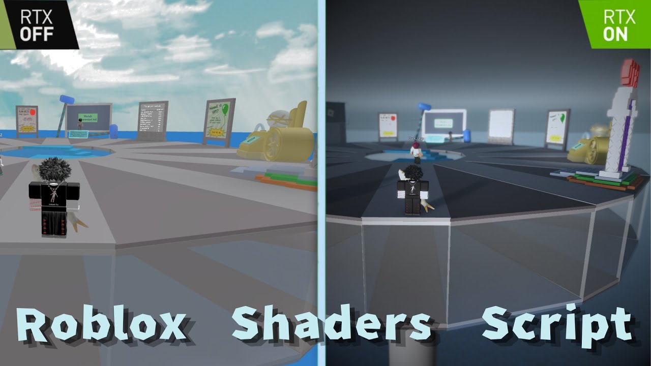 Universal Shaders Gui Script - ROBLOX EXPLOIT