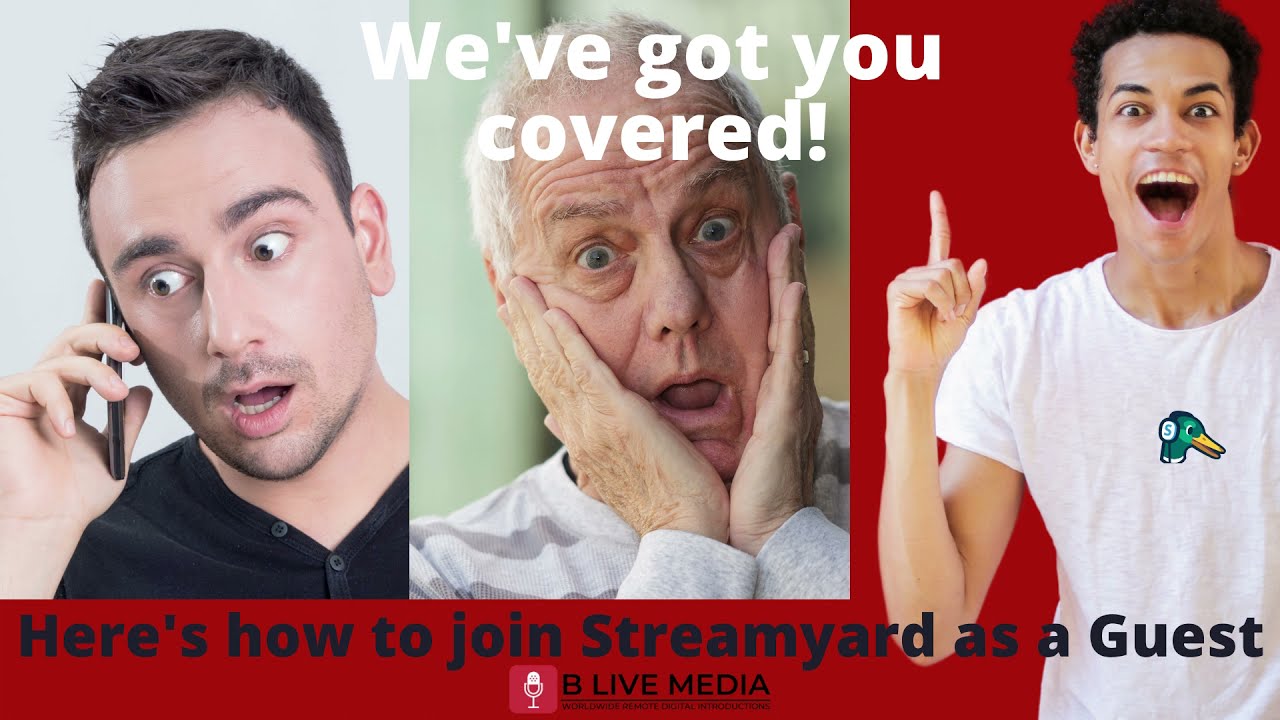 How do I Join Streamyard as a Guest