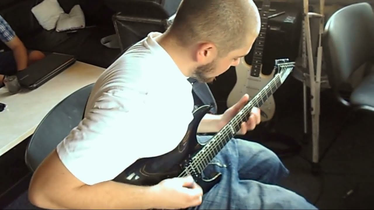 Roman from Jinjers Side band FalStep Запись EP  Внутри