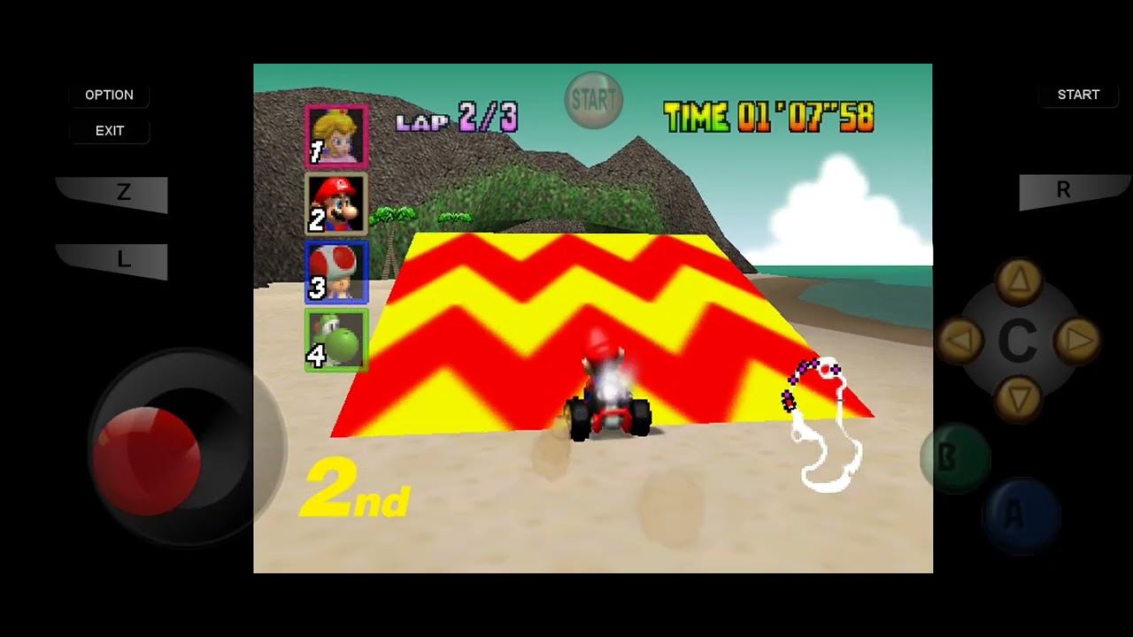 Mario kart 64 (sou o melhor)