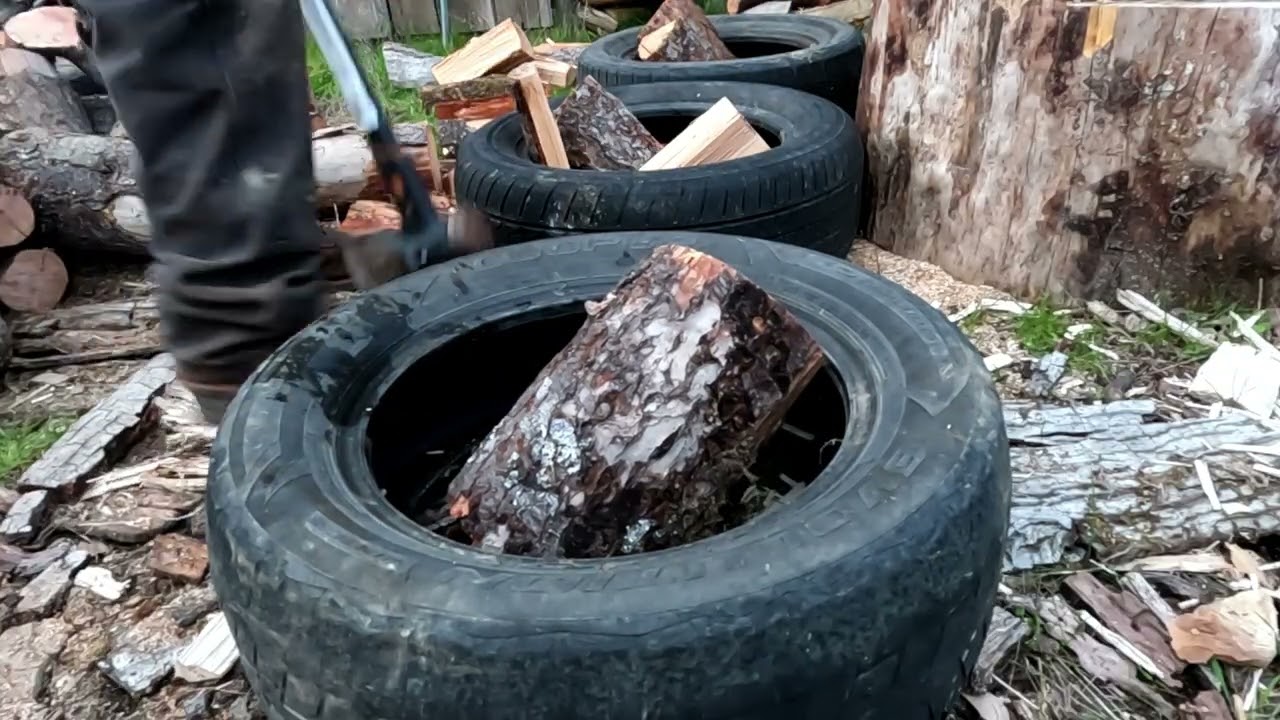 8LB FISKERS MAUL VS SOME KNOTTY FIR!