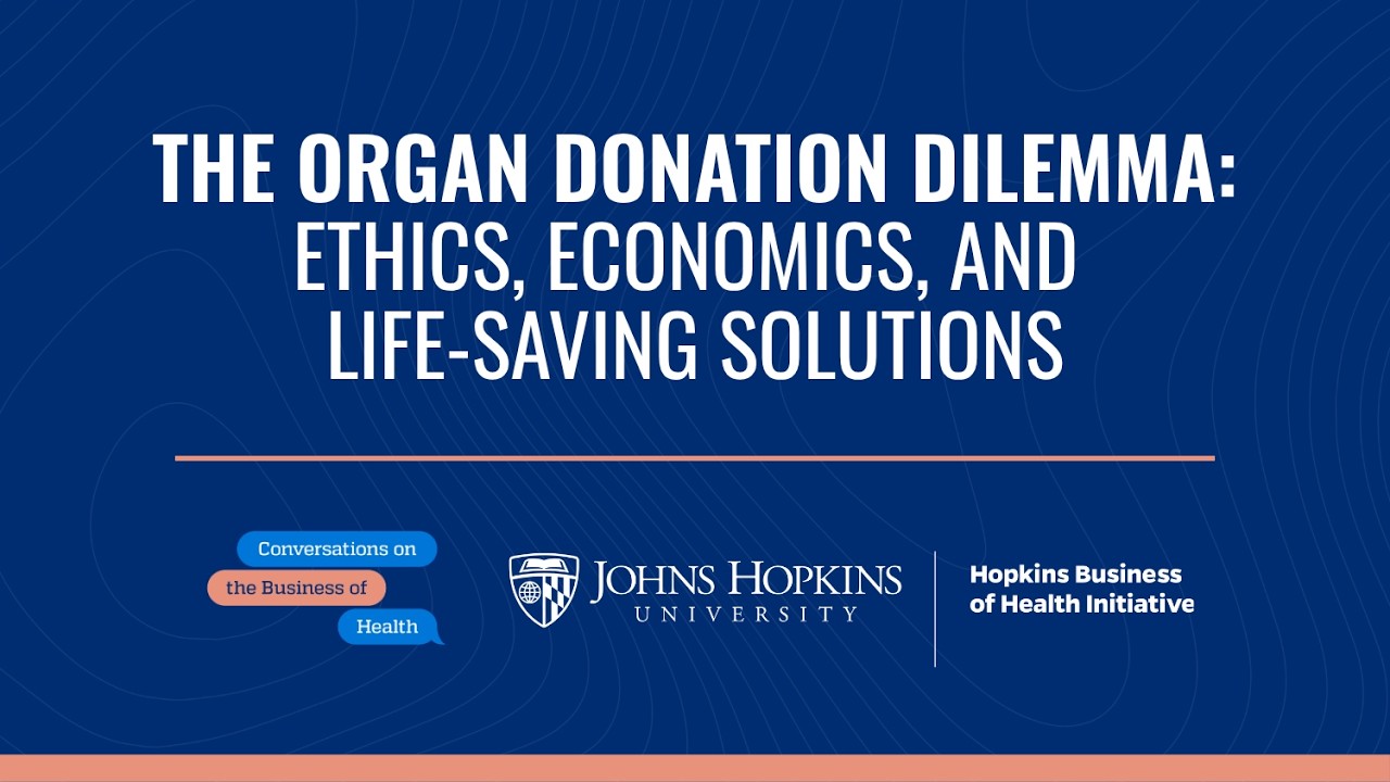 The Organ Donation Dilemma: Ethics, Economics, and Life-Saving Solutions