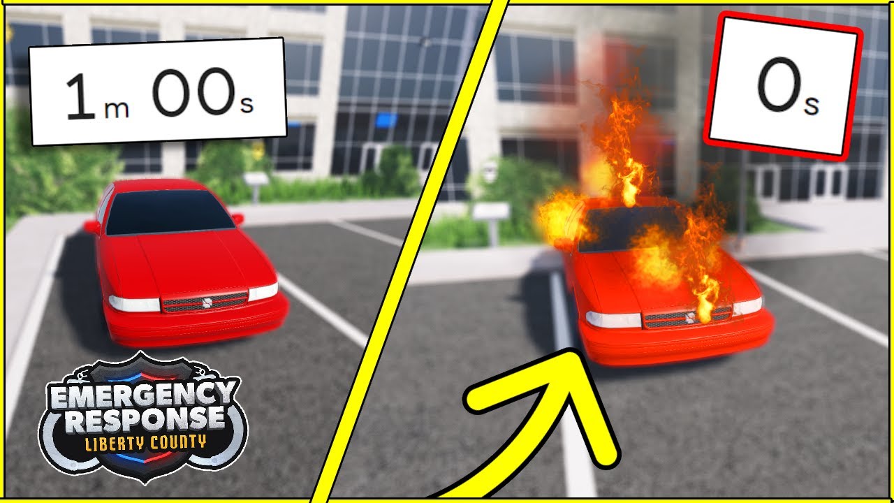 ERLC but MY CAR DESPAWNS EVERY MINUTE! ERLC Challenge + Robux Giveaways! (Roblox)