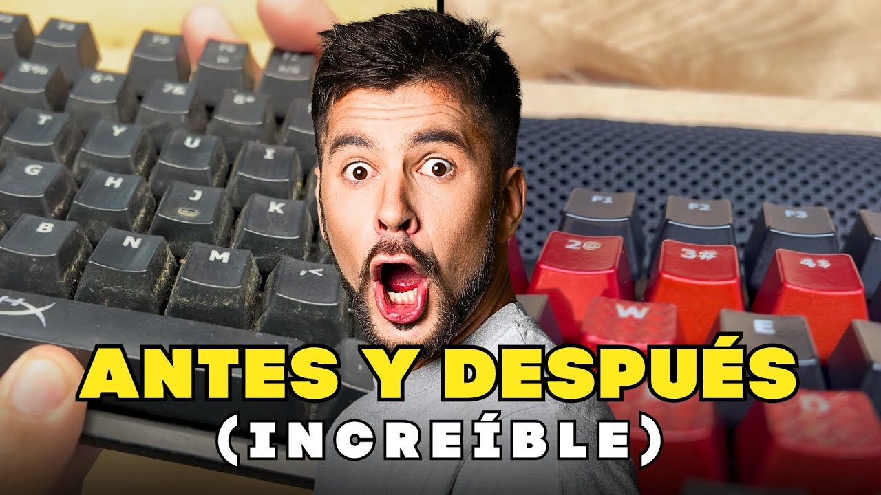 ¡Transforma Tu Teclado! Limpieza Profunda del HyperX Alloy FPS - ¡Paso a Paso!