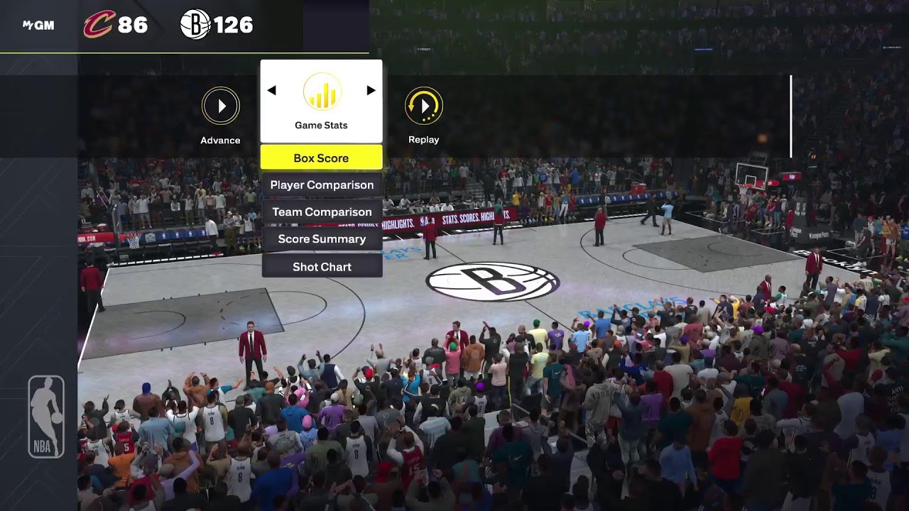 Cleveland Cavaliers At Brooklyn Nets April 4th 2083