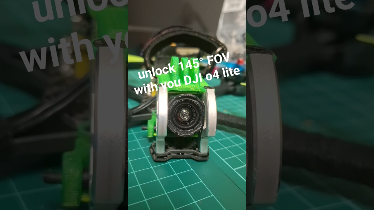 unlock 145&deg; FOV with your DJI o4 lite #rate瑞速科技 #fpv #drone #freestylefpv #djio4