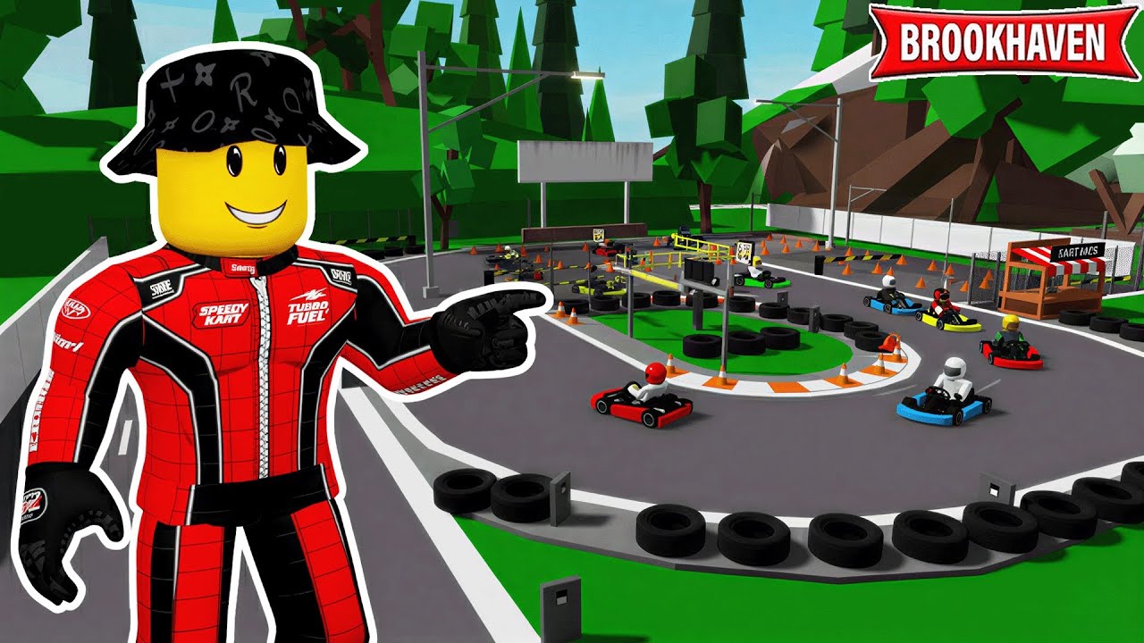 JE CRÉE MA COMPAGNIE DE KARTING SUR BROOKHAVEN ROBLOX