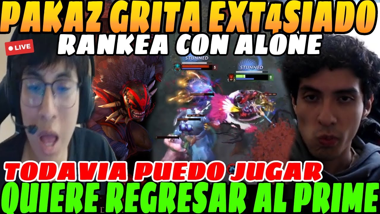 😲PAKAZ quiere regresar al PRIME, RANKEA con ALONE y WITS, 😲| TODAVIA PUEDO JUGAR COMPETITIVO😲