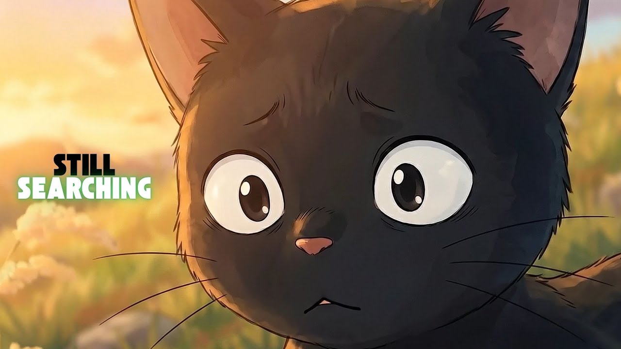 Peaceful Emotional Healing Ghibli Animation - A Kitten and Doggy Reunion Story