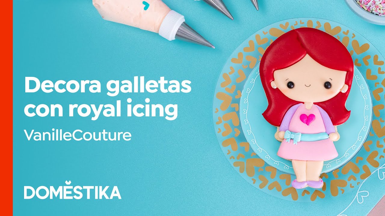 Decoraci&oacute;n de Galletas con royal icing para principiantes - Curso de @VanilleCouture | Domestika