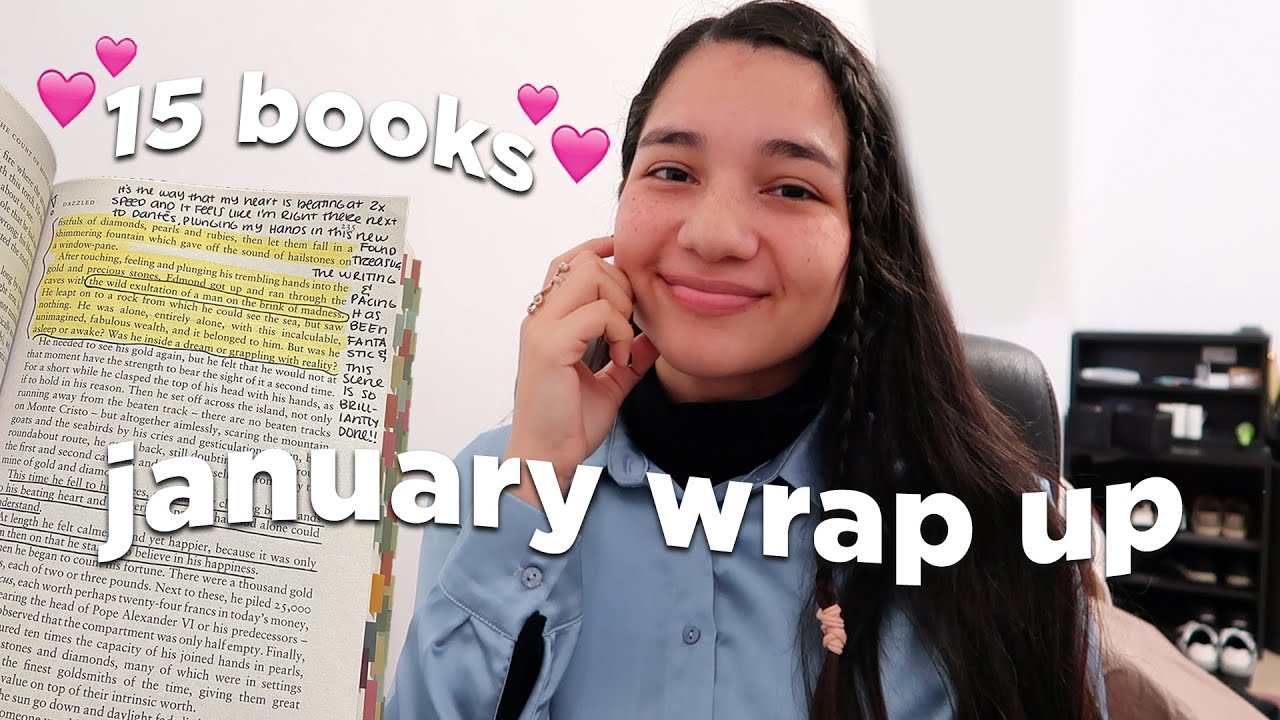 i read 15 books in january 🌙✨ monthly wrap up
