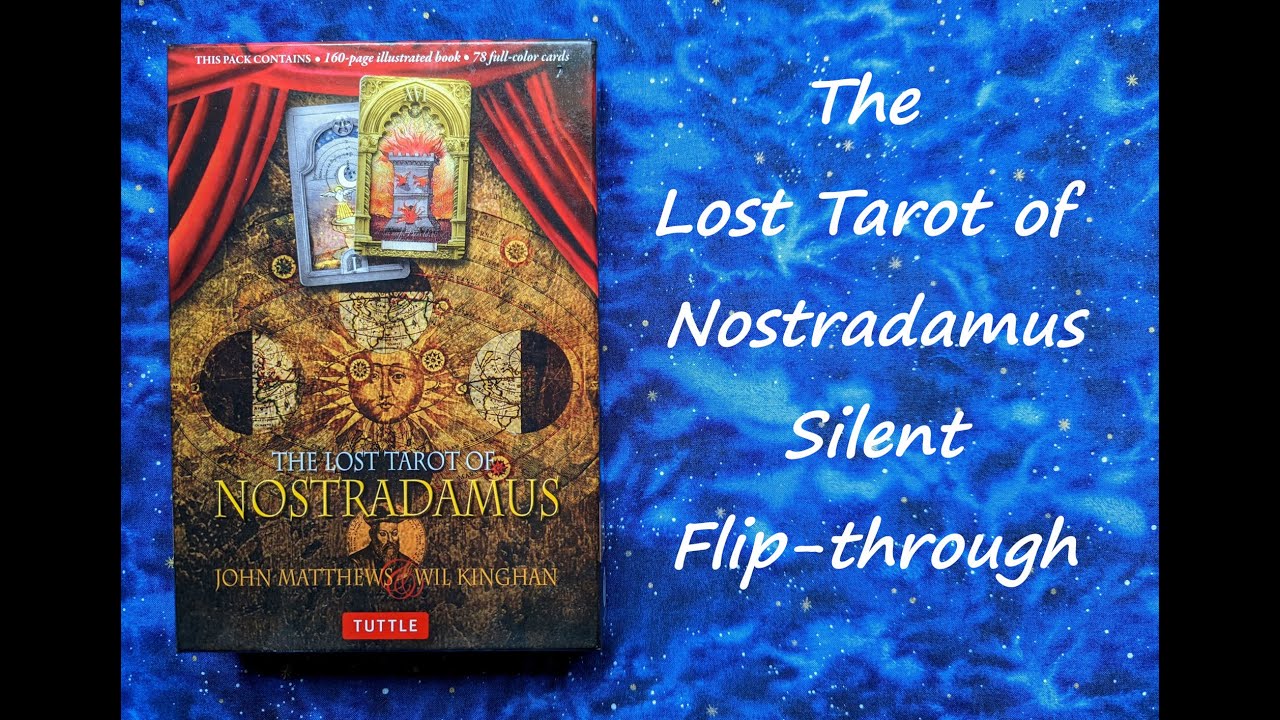 The Lost Tarot of Nostradamus - Silent Flip-through