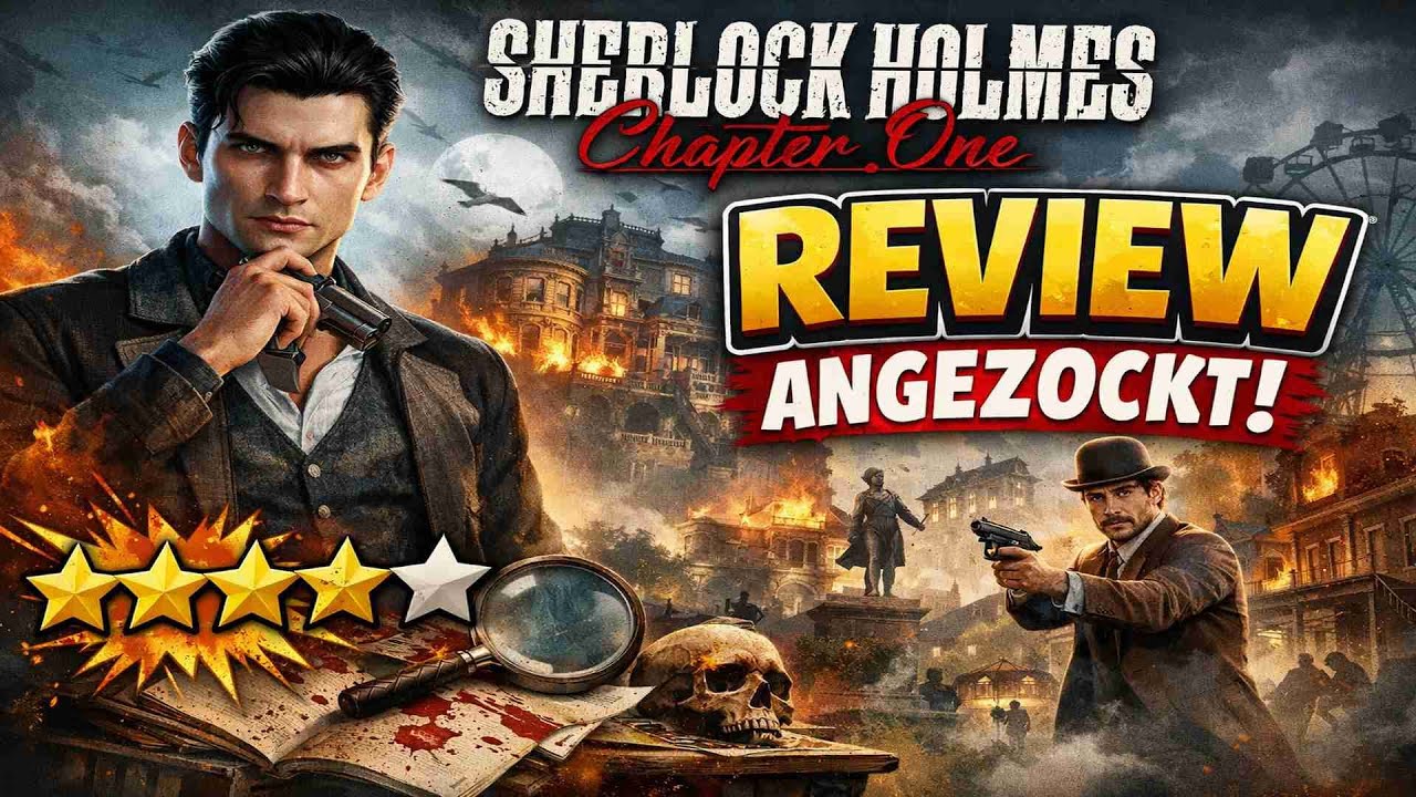 Der ANFANG von SHERLOCK HOLMES!! | SHERLOCK HOLMES: CHAPTER ONE [REVIEW]