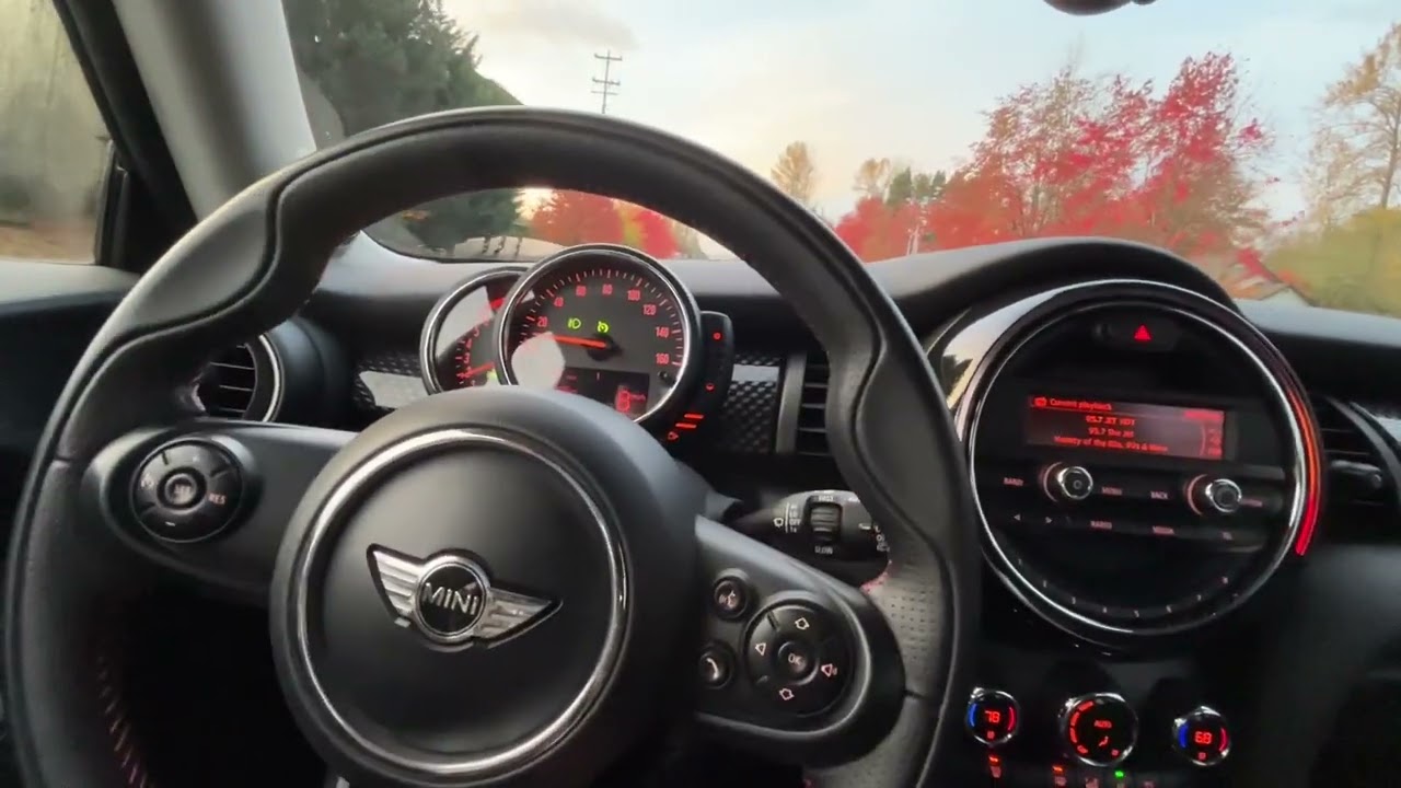 Drive Mini Cooper s 6-speed manual