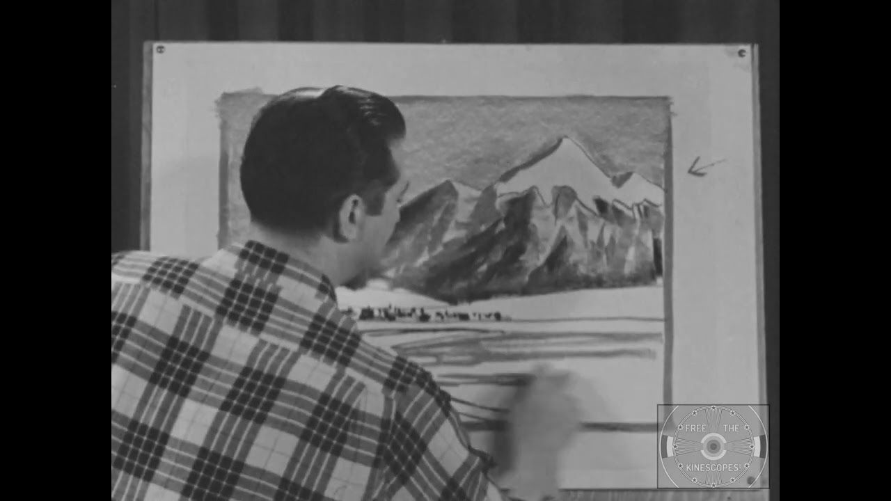 Learn To Draw with Jon Gnagy (1951, WABD, DuMont)