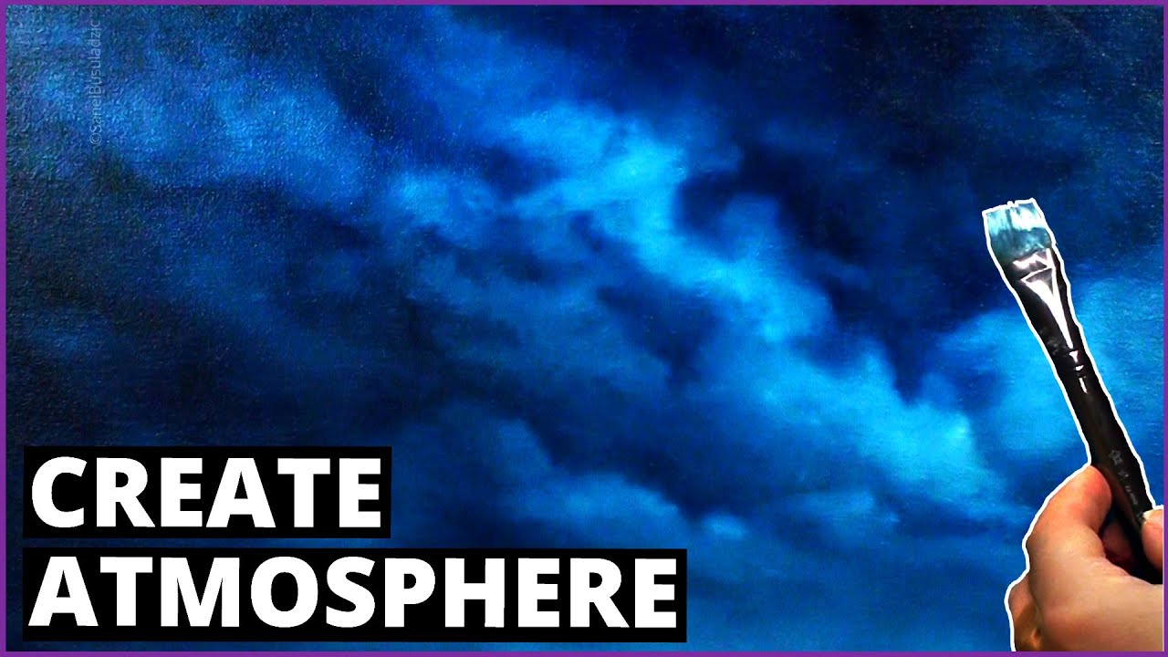 How To Paint A Night Sky - Using Oil Paint
