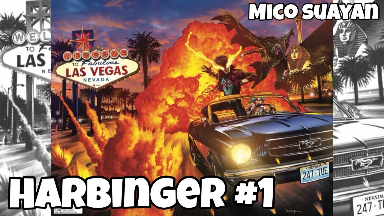 Harbinger Exchange Collectibles Comic Book Exclusive Art By Mico Suayan