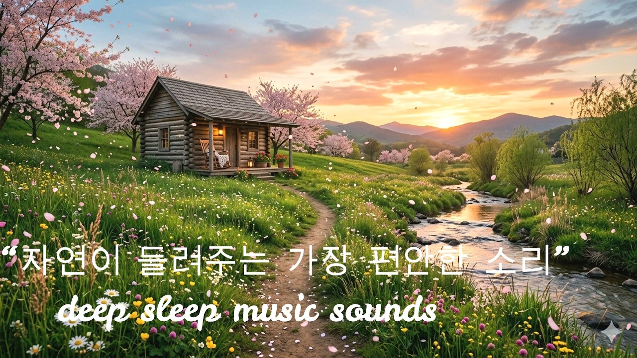 🌸  편안한 자연 풍경과 힐링의 순간  🌸 Relaxing Nature Scenery & Healing Moments #휴식 공간(Rest Space)