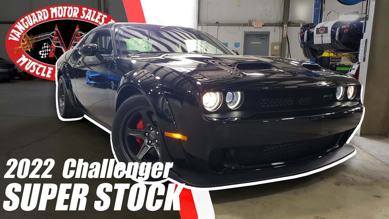 2022 Dodge Challenger SRT Super Stock For Sale Vanguard Motor Sales #6715