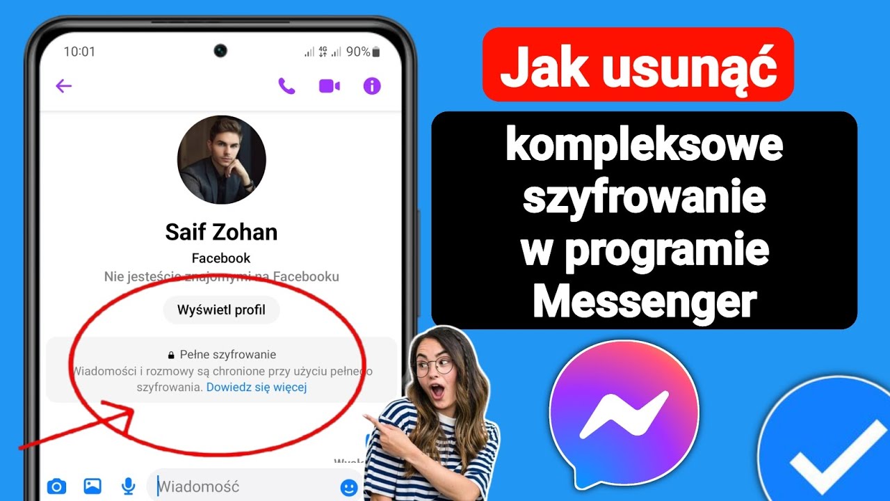 Jak usunąć kompleksowe szyfrowanie w programie Messenger | Usuń szyfrowanie typu end-to-end