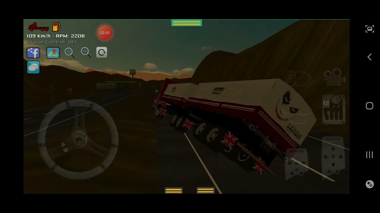 QUEBRA DE ASA VOLVO VNL 730 Grand Truck Simulator 1