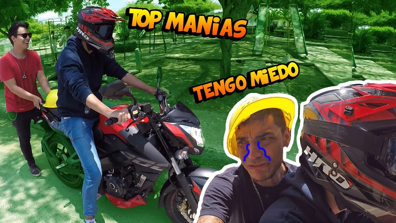 ENSE&Ntilde;ANDOLE A TOP MANIAS A MANEJAR MOTO - TATTO VLOGS