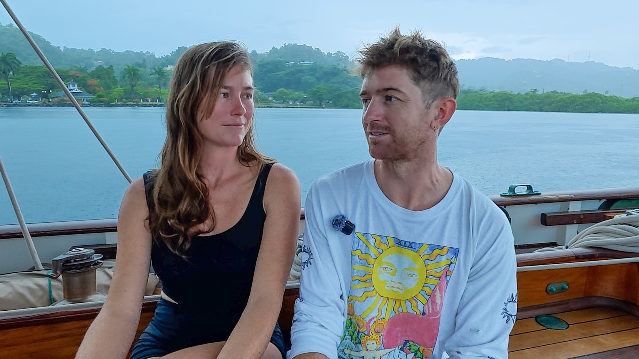 Sailing Tally Ho into Jamaica after 800 miles singlehanded