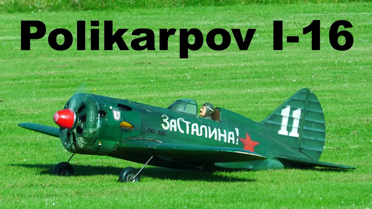 Polikarpov I-16 | scale RC airplane | 4K | Rokytnice 2021