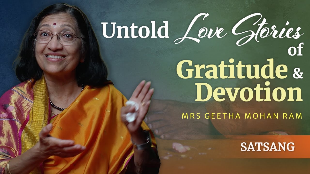Devotees Who Pulled the Lord | Geetha Mohan Ram | Satsang from Prasanthi Nilayam