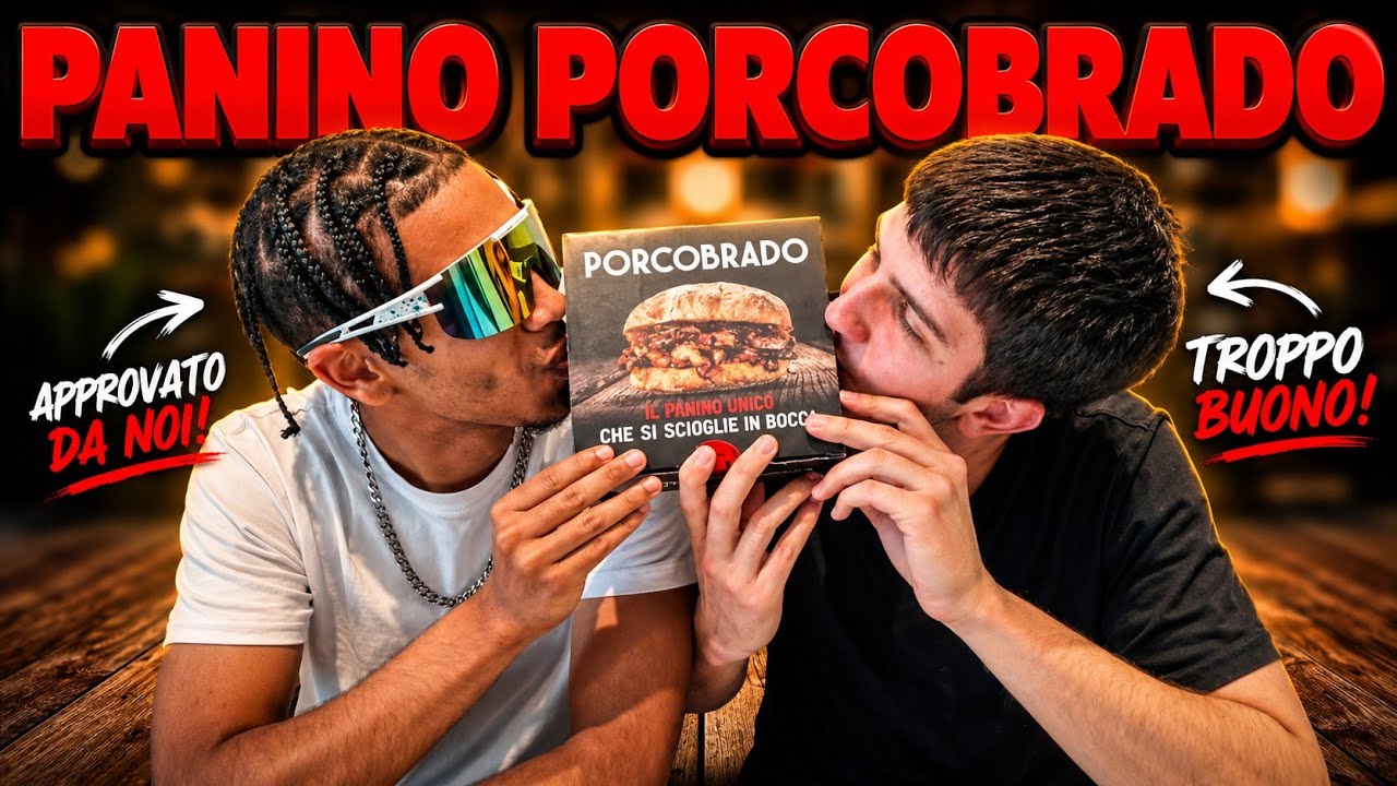 MANGIAMO UN PANINO PREMIATO DUE VOLTE MIGLIORE D'EUROPA!!! - PANINO PORCOBRADO - I PROVIAMO EP. 11