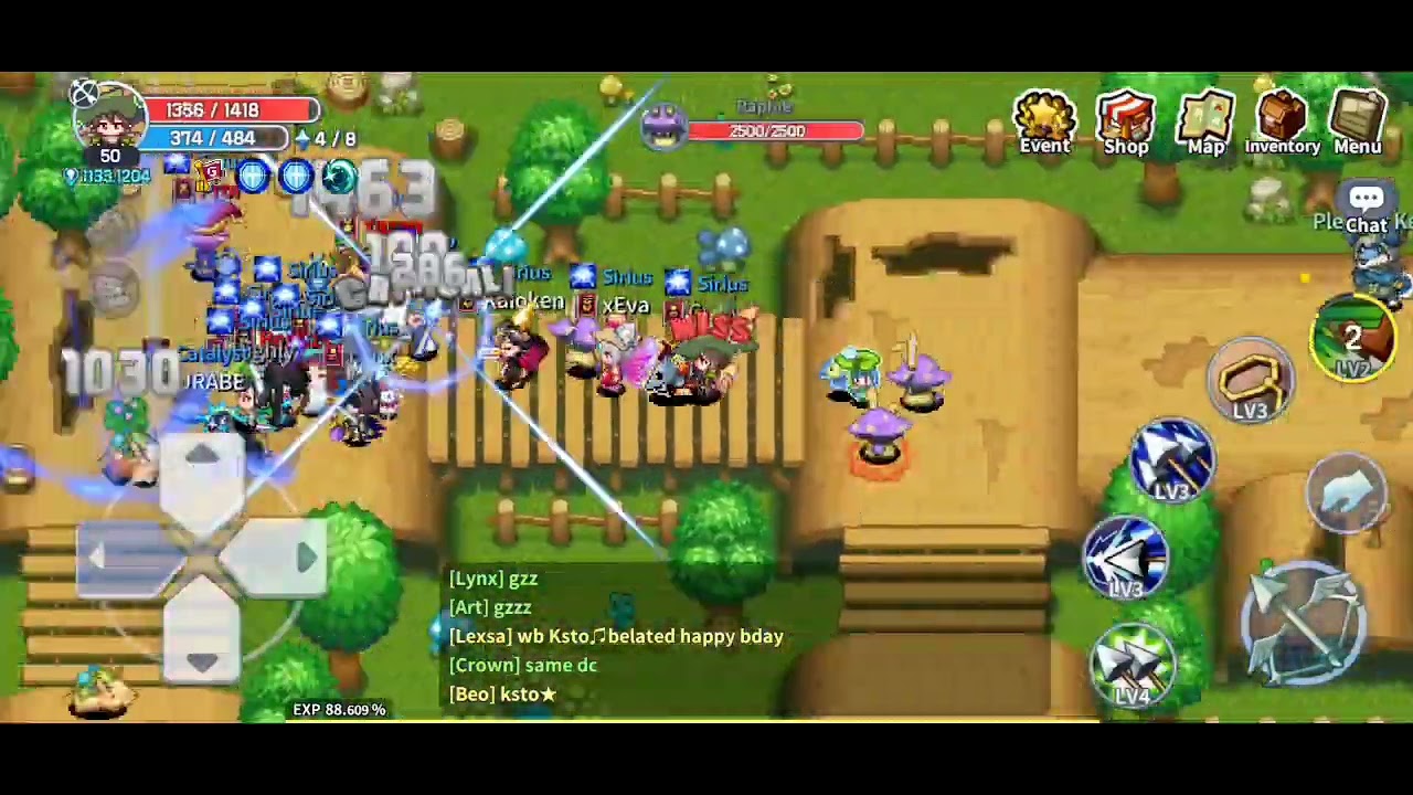 ✨BigWar Darlene Server-Morph Mini Boss Deer🐏 💥ARCANITE♓SIRIUS♐WISDOM🌃 VS EVO♑