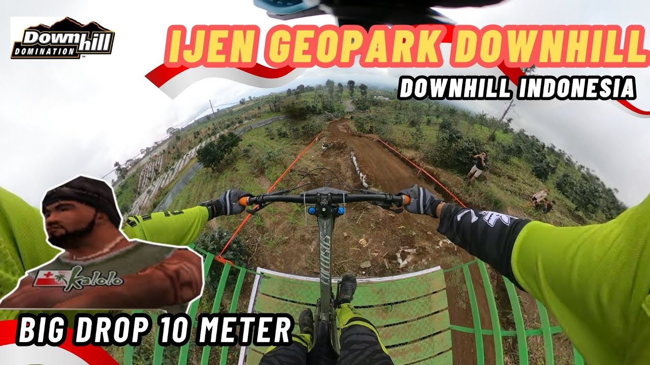Kawah Ijen Downhill - Ijen Geopark Downhill 2024, POV Full Track by Gopro
