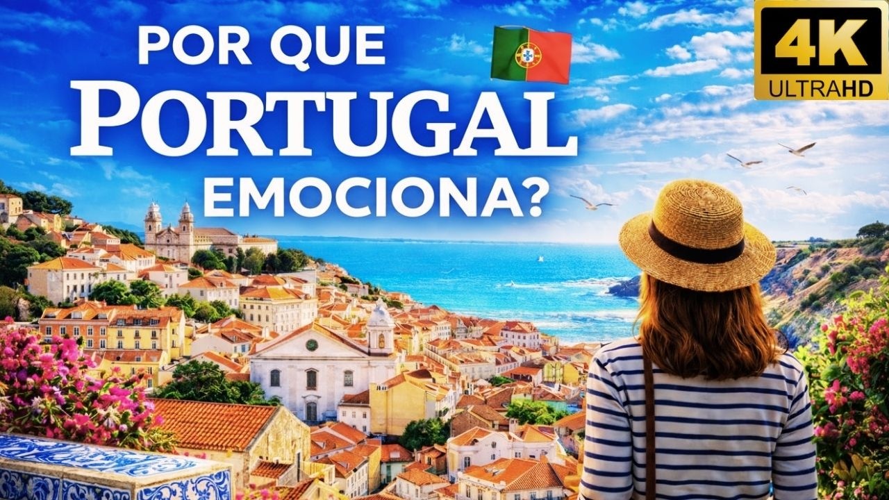 MARAVILHAS DE PORTUGAL | Onde o Atlântico Encontra a História |  Destinos Mais Incríveis do País 4K