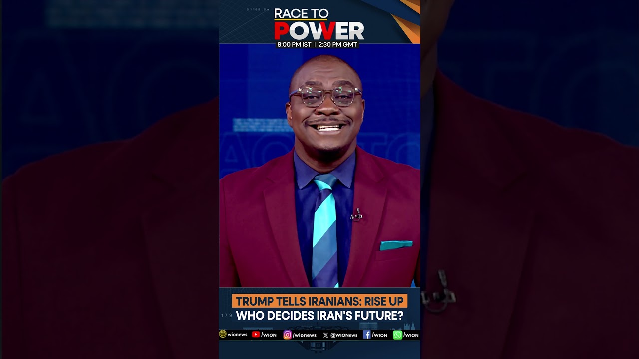 Trump Tells Iranian: Rise Up Who Decides Iran's Future? | Race To Power