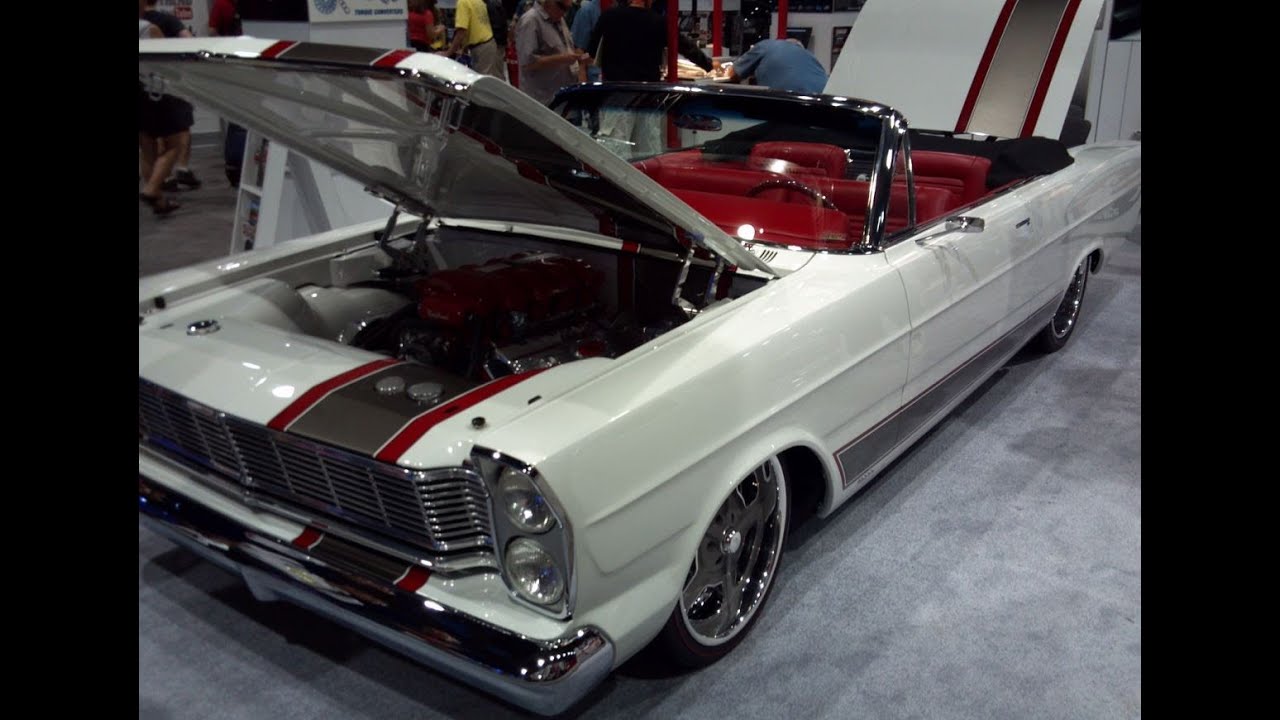 1965 Ford Galaxie Hot Rod custom 5.0 Coyote powered at SEMA 2013
