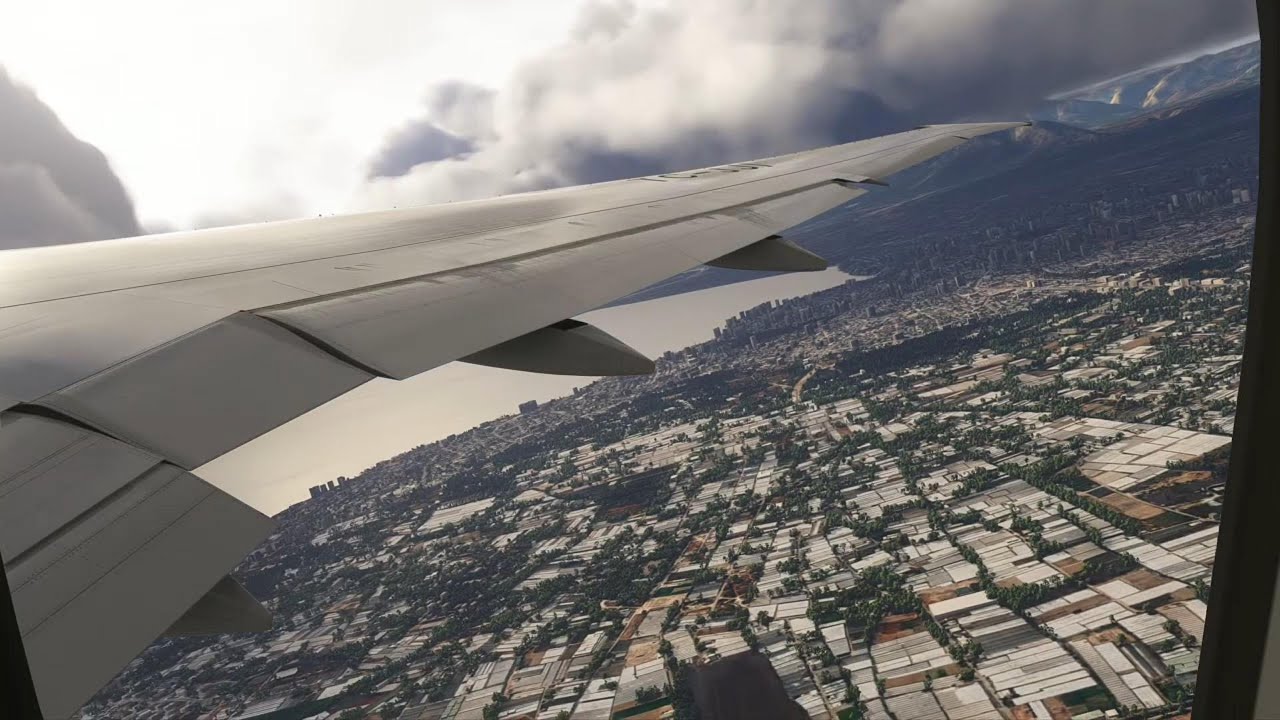 Turkish Airlines Boeing 777 Full Flight | Antalya (LTAI) to Bodrum (LTFE) | RWY18C | Cloudy  & Rainy