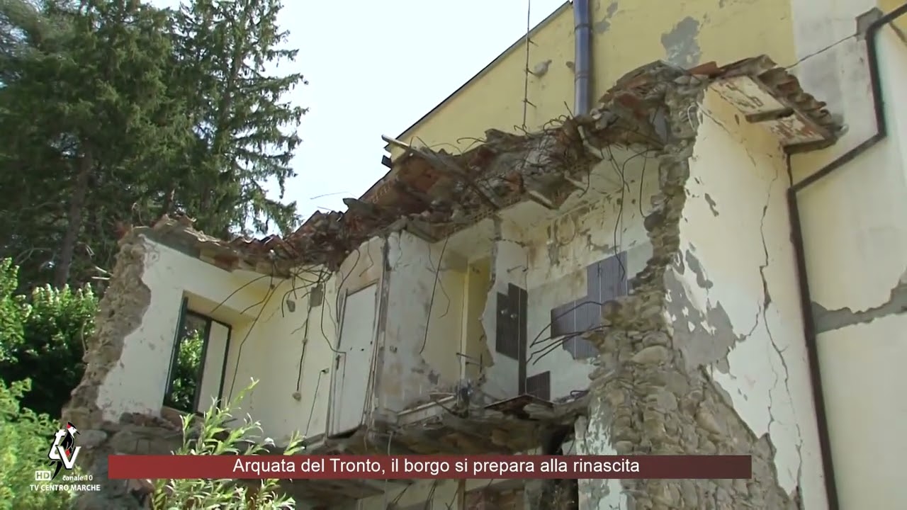 Arquata del Tronto, il borgo si prepara alla rinascita