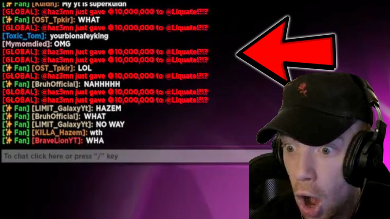 Hazem Trolls Me With the 10M Robux Donation Effect! (PLS DONATE)