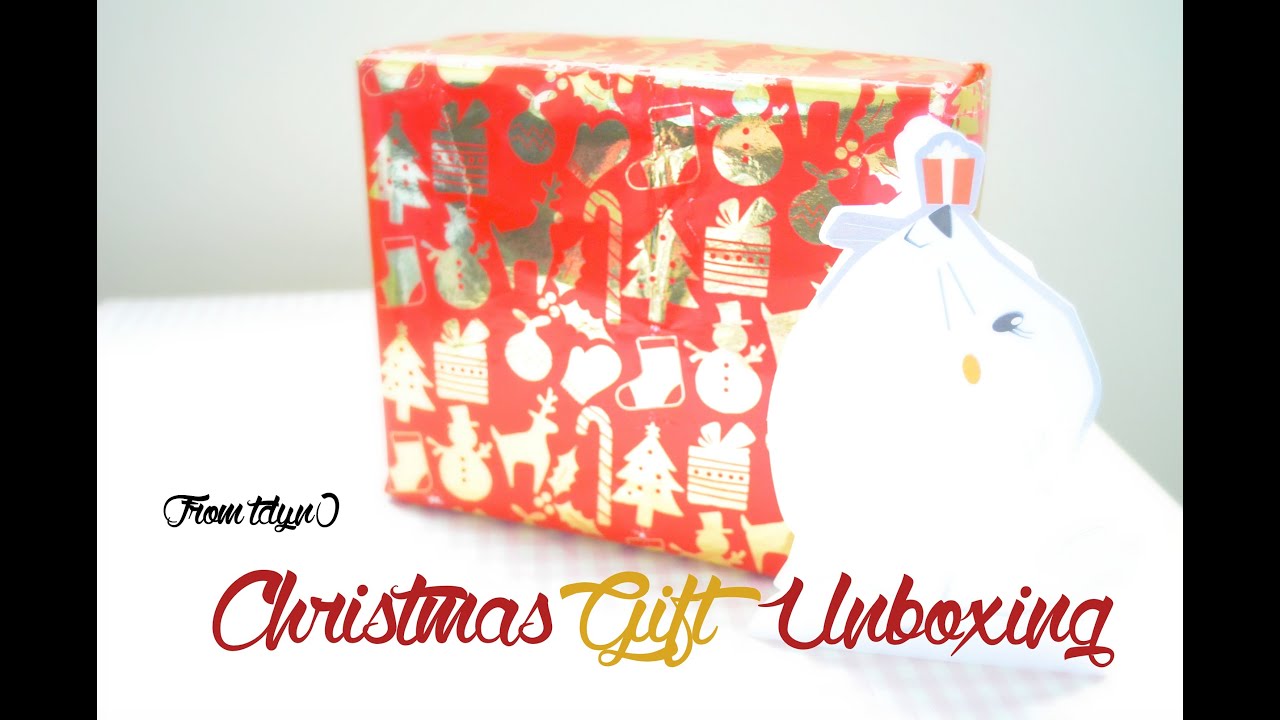 Christmas Gift Unboxing From tdyn0