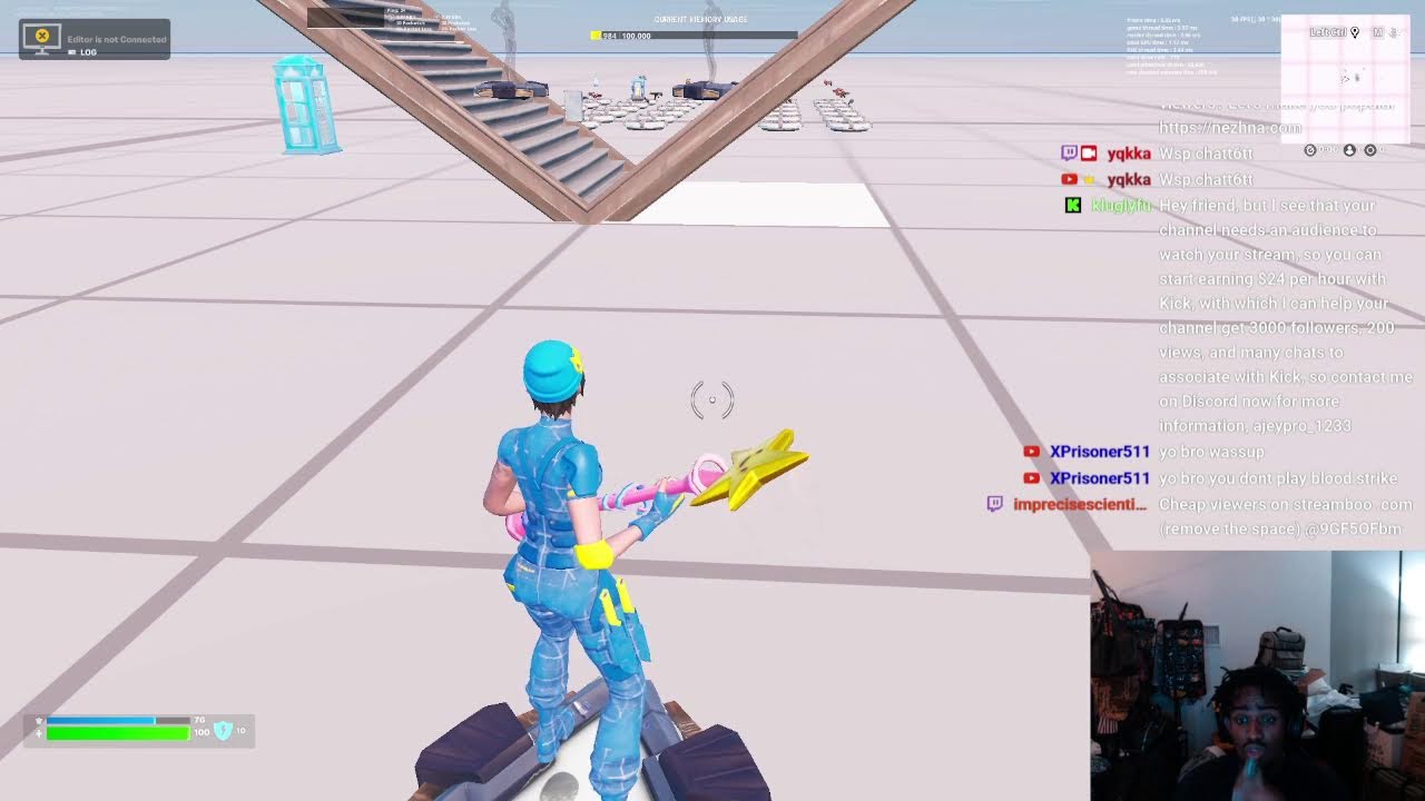 Just Chatting on Fortnite!