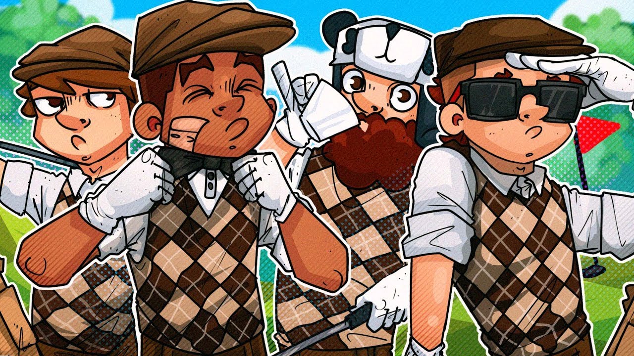 A GENTLEMEN'S GAME OF MINI GOLF!