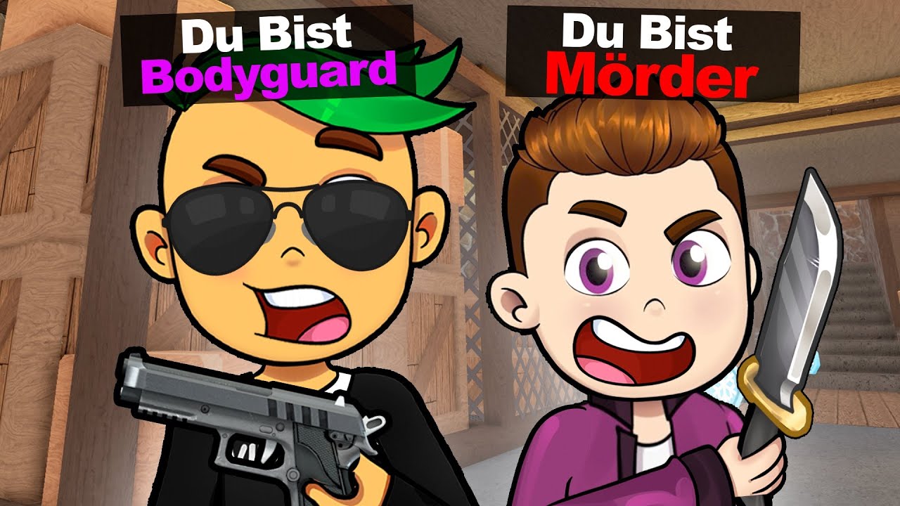 Stelle einen BODYGUARD ein in Roblox Murder Mystery...