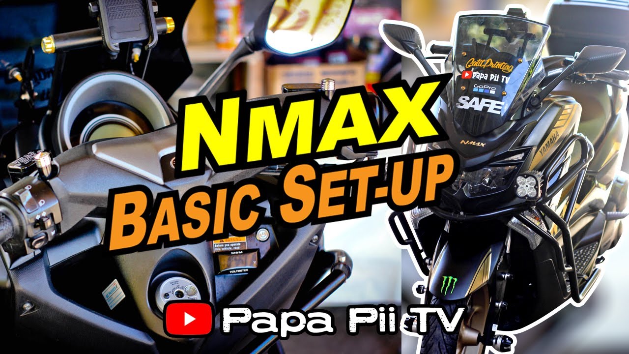 NMAX 155 Basic Set-up | Needs Versus Wants