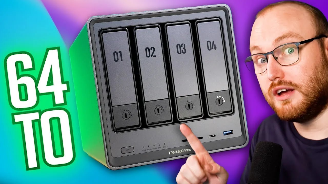 Mon Nouveau Serveur NAS de 64To ! UGREEN NAS DXP4800 Plus