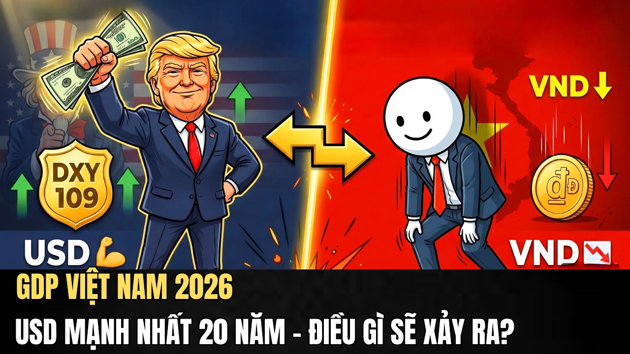 GDP Việt Nam 2026: Khi Đồng USD Tăng Mạnh Nhất 20 Năm | Phân Tích Toàn Diện